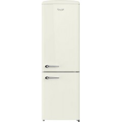 Omnys Ψυγειοκαταψύκτης Retro WNT-EPQ33025C 330lt NoFrost Υ190xΠ60,6xΒ73.5εκ. Cream